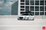 Audi A4 Avant X Work on Vossen Wheels (VFS4) 2017 года